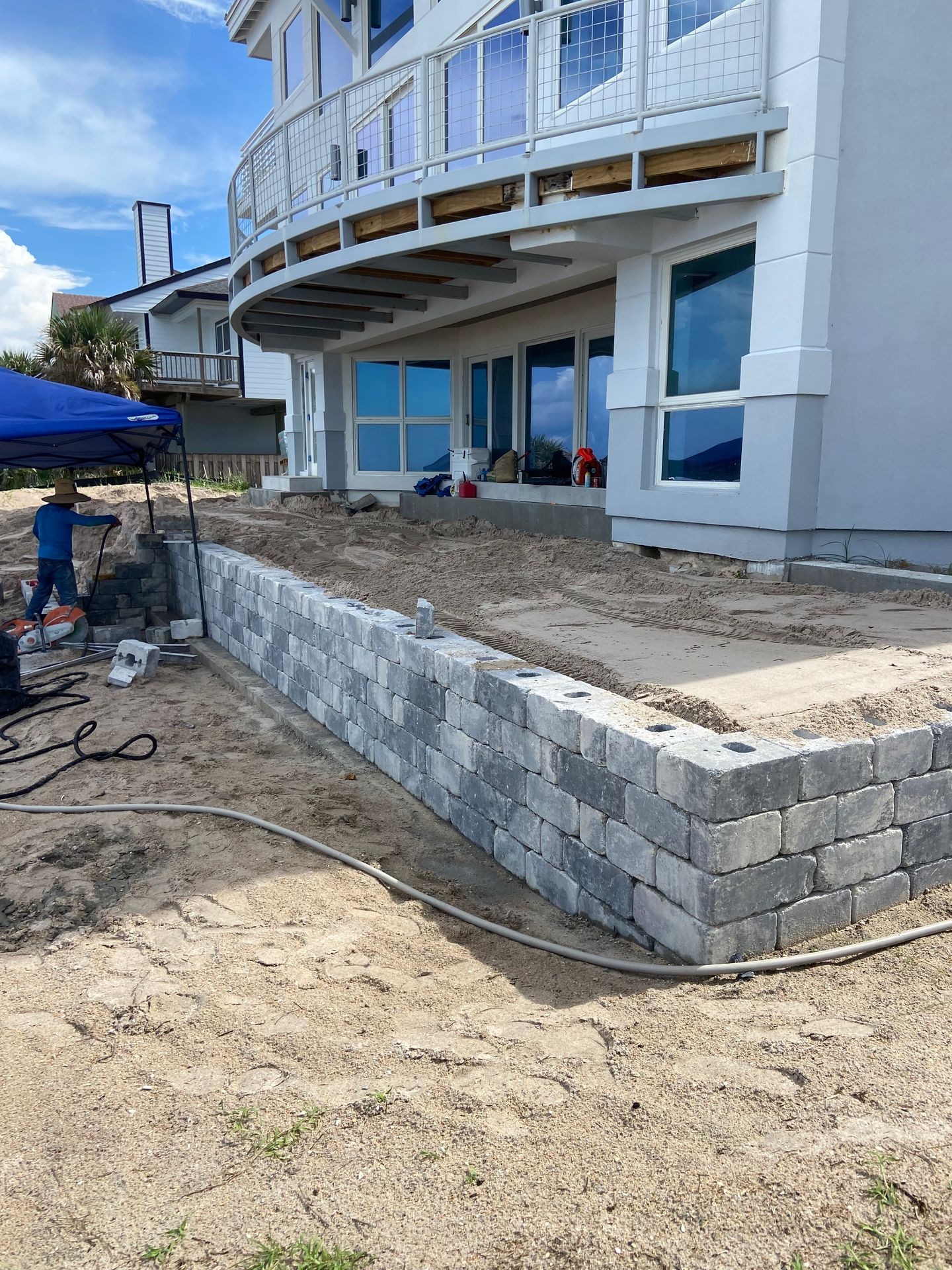 Retaining Wall Construction